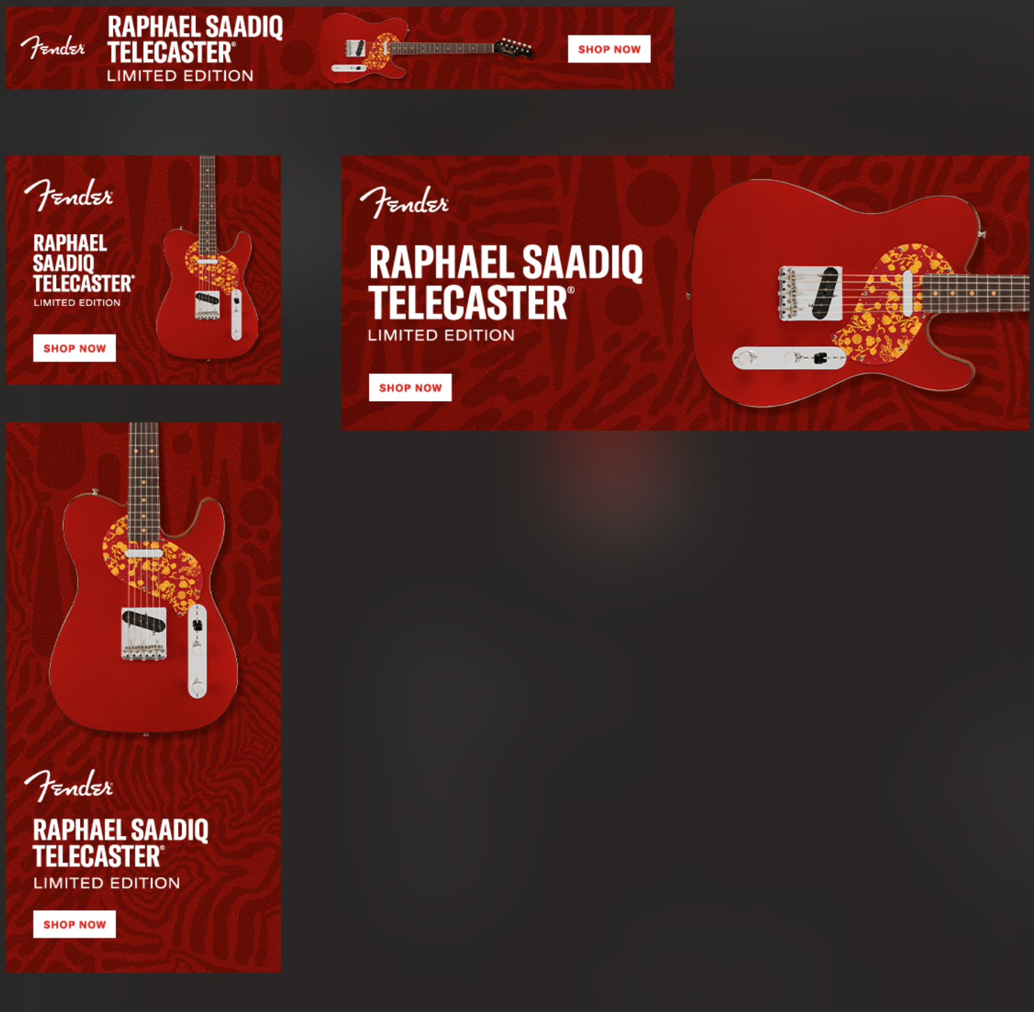 FENDER X RAPHAEL SAADIQ — UPENDO ART